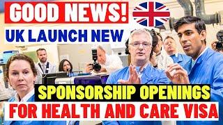 UK Health & Care Worker Visa 2024 Open New Sponsorships For Everyone! Good  News