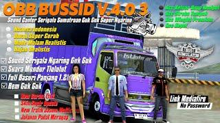 OBB BUSSID V.4.0.3 TERBARU SOUND CANTER SERIGALA SUMATRAAN GUK GUK ETS2 GRAFIK SUPER HD TERBAIK