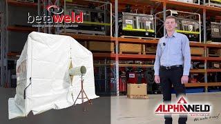 Betaweld Site Safe Welding Tent - Product Review | Alphaweld Supply Group