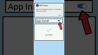 App not installed as app isn't compatible with your phone | App Not Installed | #shorts #shortsfeed