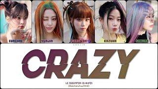 LE SSERAFIM - CRAZY (ПЕРЕВОД | КИРИЛЛИЗАЦИЯ | COLOR CODED LYRICS)