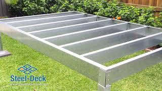 Steel-Deck Floor Frames