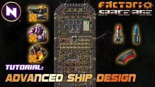 How To DESIGN ANY SPACESHIP To Win The Game And Beyond | Factorio SPACE AGE Tutorial