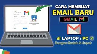  Cara Membuat Email Baru di Laptop/PC | Buat Akun Gmail ️
