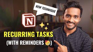 How to Manage Recurring Tasks in Notion (with Reminders!)
