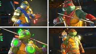 Injustice 2 - TMNT (Ninja Turtles) All Epic Gear Sets/Epic Gear Showcase