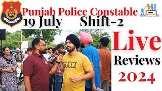 Constable Exam Analysis 19 July 2024 Shift 2