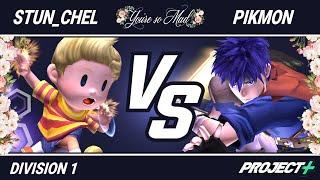 You're So Mad - Division 1 - stun_chel (Lucas) VS Pikmon (Ike)