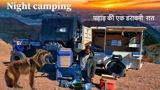 Night Camping | Jungle Camping | Tractor  | Caravan | 26 dec