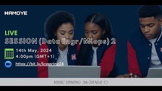 HDSC Spring '24  Live Coding Session 2 -Data Engineering/Mlops (Stage C)