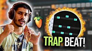 MOST EASIEST WAY TO MAKE TRAP BEAT IN FL STUDIO 21( HINDI ) | 2024