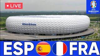 ИСПАНИЯ : ФРАНЦИЯ | 1/2 финала ЕВРО | ПРЯМАЯ ТРАНСЛЯЦИЯ | SPAIN : FRANCE | EURO 2024 | LIVE