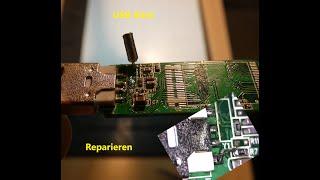 USB-Stick Reparieren Löten