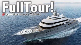 Touring The $130,000,000 M/Y Victorious | SuperYacht Tour!