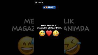 MEN SHIRINLIK MAGAZIN OCHGANIMDA ️ #shorts #tiktok #instagram #youtubeshorts #rek