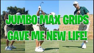 Jumbo Max Grips Gave Me Confidence | Can Tieds Break 80?! | Dragonfly Golf Club | Fore Dads Golf