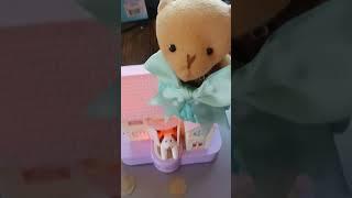 CUTE BEAR ON PUPPY HOUSE. #wow #toys #satisfying #yt #asmr #video