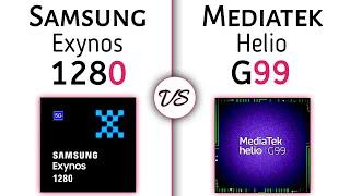 Exynos 1280 vs Helio G99 - Compare Battle !