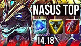 NASUS vs YONE (TOP) | 8k comeback, Rank 6 Nasus | BR Challenger | 14.18