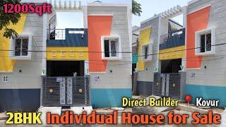 2BHK Individual House for sale @chennai kovur | 1200 sqft La செம்ம வீடு | Dream home series