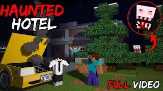 LOST IN FOREST | Haunted Hotel️ (FULL VIDEO) Minecraft Horror Story In Hindi