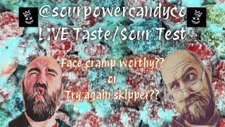 @SourPowerCandyCo Live Sour Gusher Taste Test!