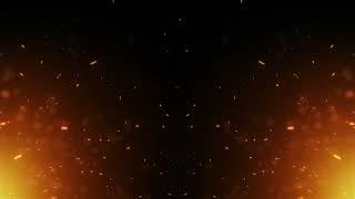 Fire sparkle black screen, Fire particles black screen No Copyrights