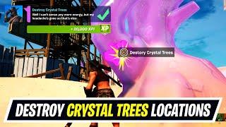 [Best Locations] Destroy Crystal Trees locations in Fortnite - Week 13 Epic Quest Challenges