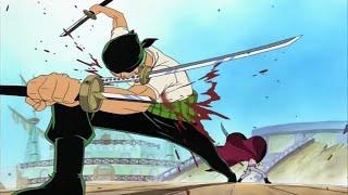 Zoro defeats Mihawk (Zoro vs Mihawk rematch)