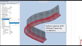 Allplan Reinforcing Shorts; Retaining Wall