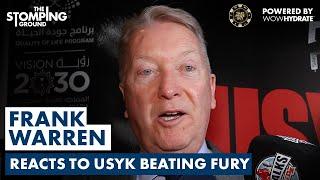 "TEAM USYK DIDN'T THINK THEY WON!" - Frank Warren RAGES After Tyson Fury Loses To Oleksandr Usyk