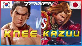 Tekken 8 ▰ New Patch 1.05 | Knee (Kazuya) Vs Kazuu (Paul) ▰ Ranked Matches