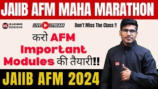 JAIIB AFM Maha Marathon 2 | AFM All Modules Covered In One Video |  JAIIB June 2024