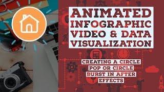Creating a circle pop or circle burst in After Effects - Animated Infographic Tutorial [14/48]