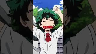 Deku's Gearshift Explained! #mha #izukumidoriya #quirks