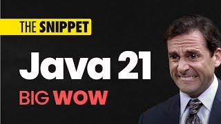 Java 21 - A Crash Course