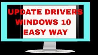 how to update drivers for windows 10 manually?