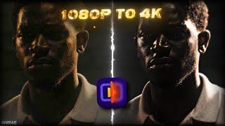 HOW TO: Make 1080P To 4K Quality Tutorial ; HitPaw Video Enhancer