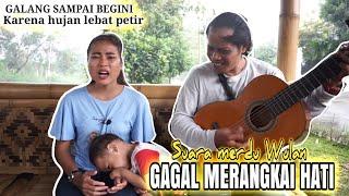 Wulan Dan surat pengamen Pulomas..!!! Bawakan lagu galau gagal merangkai hati disaat hujan lebat