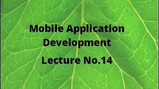 Mobile Application Development Lecture 14 (Publishing Android Applications)- Rare Academy of Science