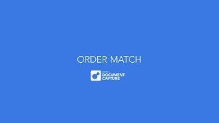 Order match in Continia Document Capture