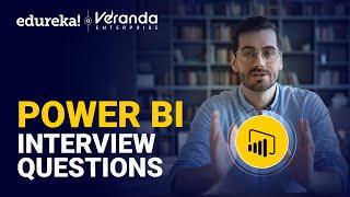 Power BI Interview Questions | Top 30 Power BI Interview Questions and Answers | Edureka