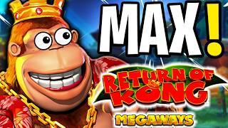 I GOT THE MAX LEVEL RETURN OF KONG MEGAWAYS - EPIC BIG WINS