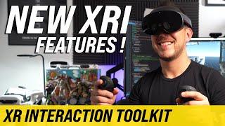 XR Interaction Toolkit NEW FEATURES! (Poke, Gaze, Device Sim, Affordance)