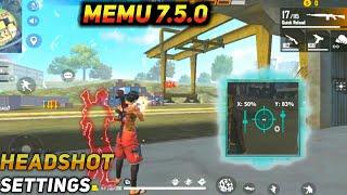 Memu 7.5.0 Headshot Setting & Key Mapping For Free Fire | SHER FF| Memu Emulator