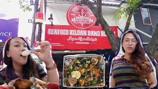 Seafood Kiloan Bang Bopak Bandung ll serunya makan bareng GEAN (Giandra, Edward, Andini, Natha)