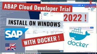 Install ABAP Cloud Developer Trial 2022 - on Windows with Docker Container [english]