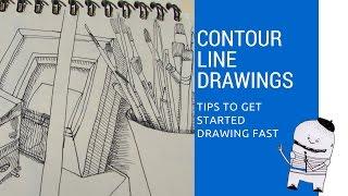 Lesson 4: Contour Line Drawings