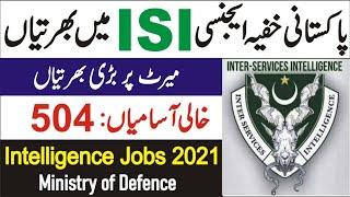 ISI jobs 2021|Intelligence Bureau IB Jobs 2021|Govt Jobs In Pakistan 2021