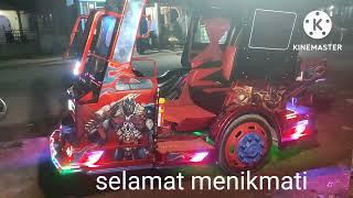 becak modifikasi transformers, versi malam#@ferybengkeladventure5771